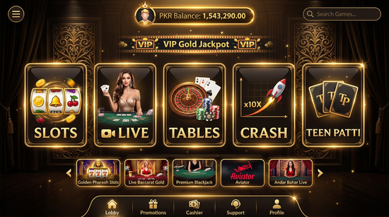 Main screen of 777AD Game casino page for PK players