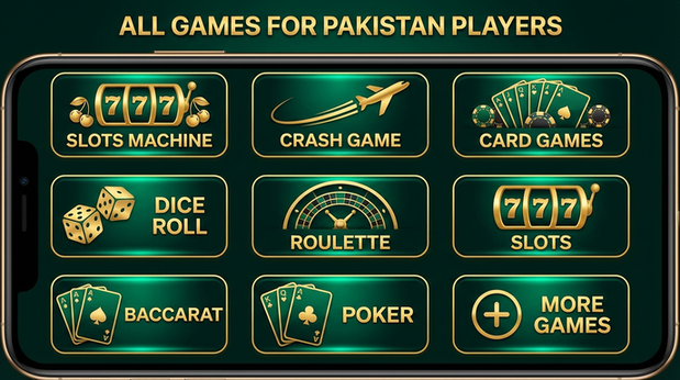 Main screen of 777AD Game games page for PK players